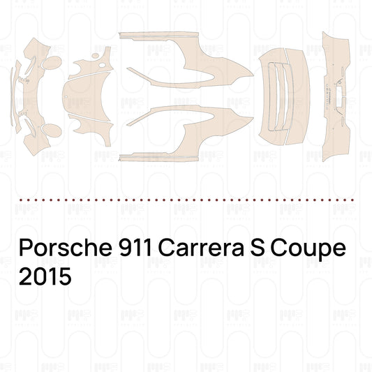 PPF prédécoupé Porsche 911 Carrera S Coupe 2015