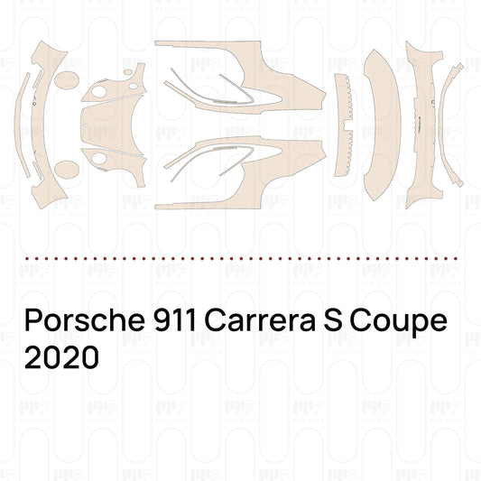 PPF prédécoupé Porsche 911 Carrera S Coupe 2020