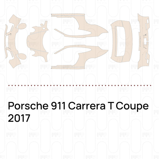 PPF prédécoupé Porsche 911 Carrera T Coupe 2017