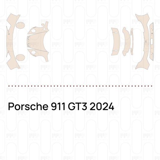 PPF prédécoupé Porsche 911 GT3 2024