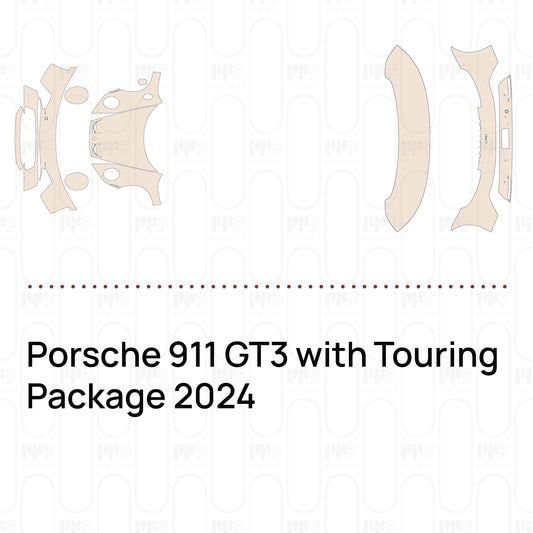 PPF prédécoupé Porsche 911 GT3 with Touring Package 2024