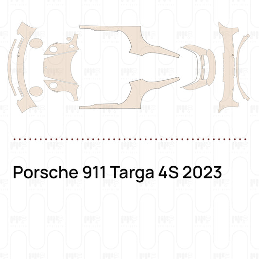 PPF prédécoupé Porsche 911 Targa 4S 2023