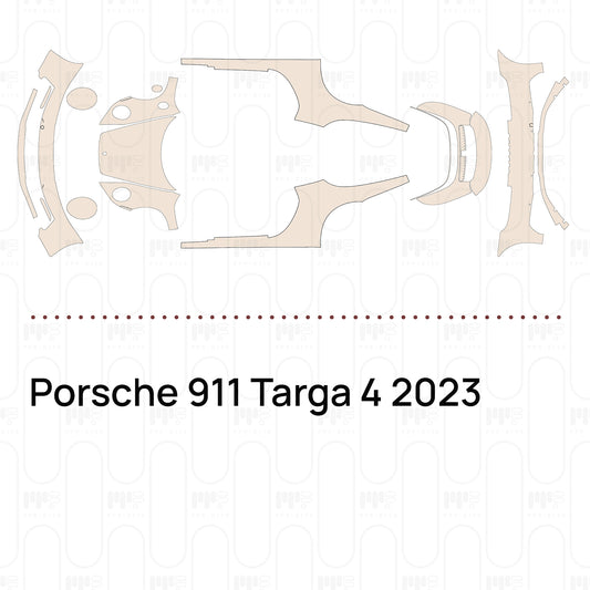 PPF prédécoupé Porsche 911 Targa 4 2023