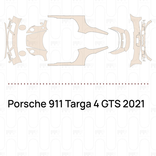 PPF prédécoupé Porsche 911 Targa 4 GTS 2021