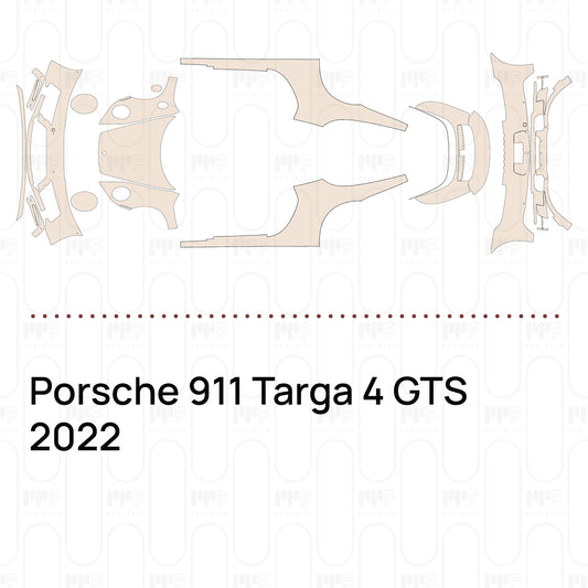 PPF prédécoupé Porsche 911 Targa 4 GTS 2022