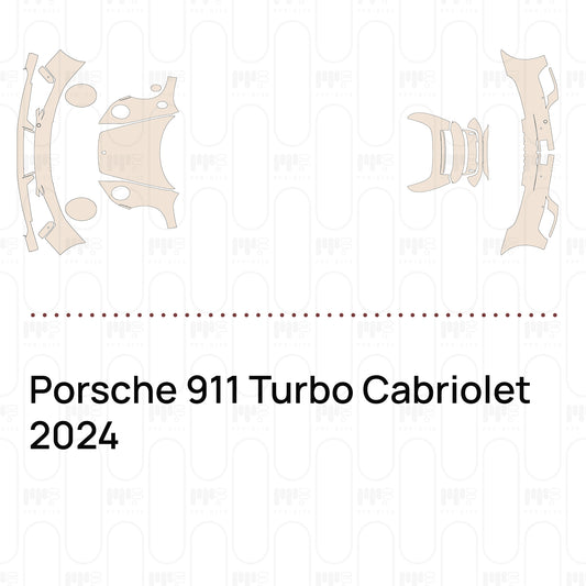 PPF prédécoupé Porsche 911 Turbo Cabriolet 2024