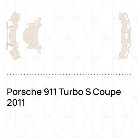 PPF prédécoupé Porsche 911 Turbo S Coupe 2011