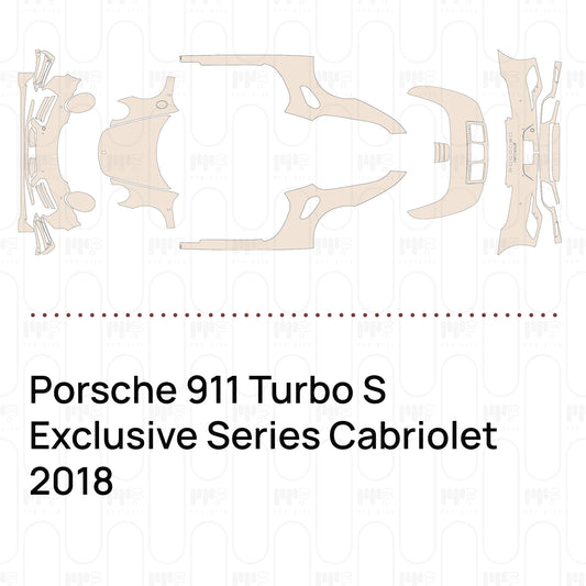 PPF prédécoupé Porsche 911 Turbo S Exclusive Series Cabriolet 2018
