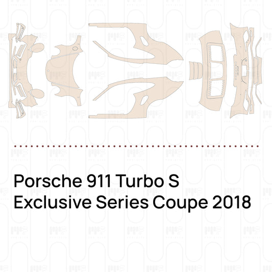 PPF prédécoupé Porsche 911 Turbo S Exclusive Series Coupe 2018