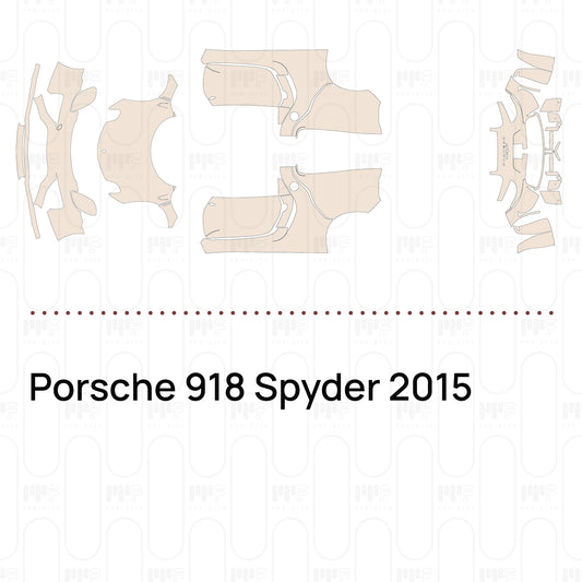PPF prédécoupé Porsche 918 Spyder 2015