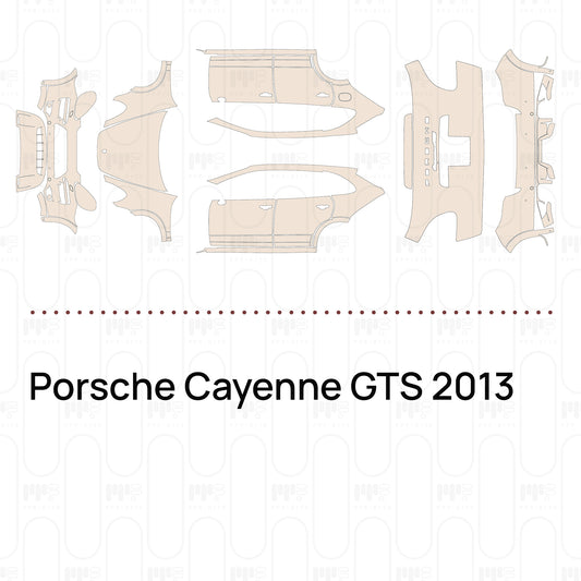PPF prédécoupé Porsche Cayenne GTS 2013