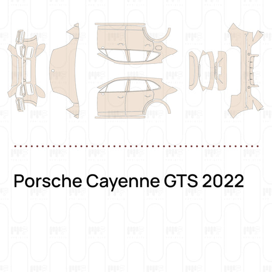 PPF prédécoupé Porsche Cayenne GTS 2022