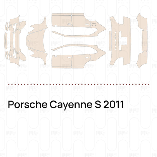 PPF prédécoupé Porsche Cayenne S 2011