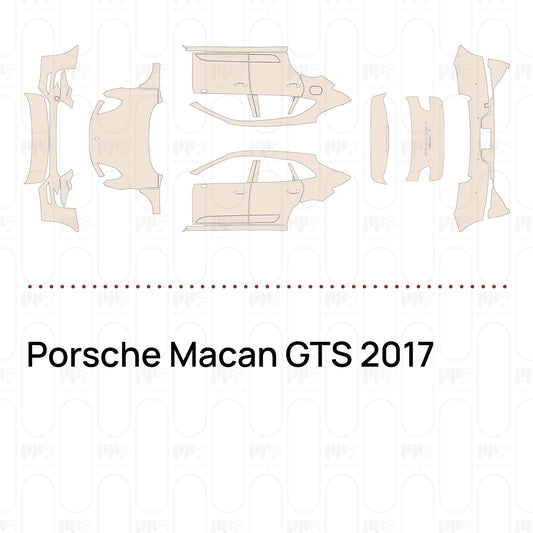 PPF prédécoupé Porsche Macan GTS 2017