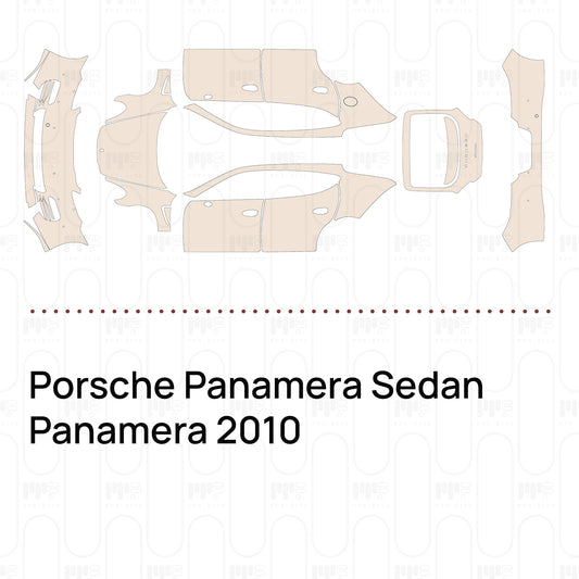 PPF prédécoupé Porsche Panamera Sedan Panamera 2010