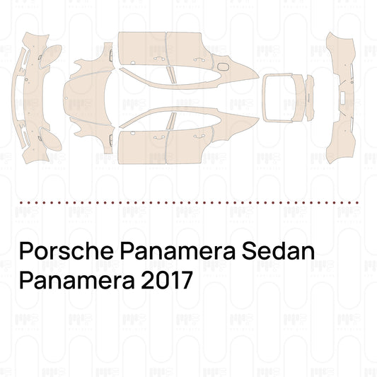 PPF prédécoupé Porsche Panamera Sedan Panamera 2017