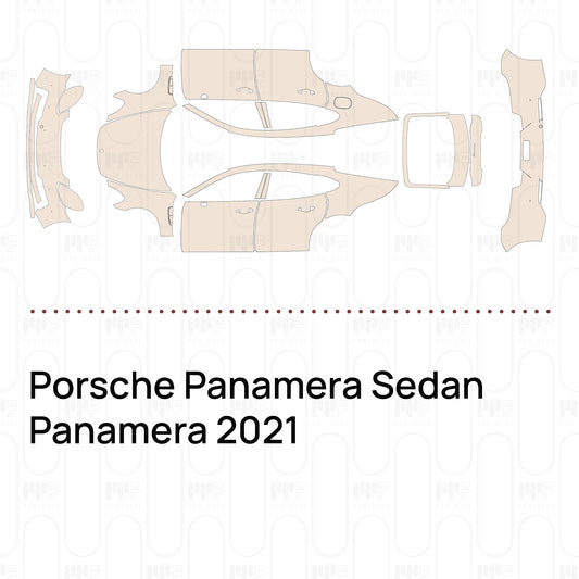 PPF prédécoupé Porsche Panamera Sedan Panamera 2021