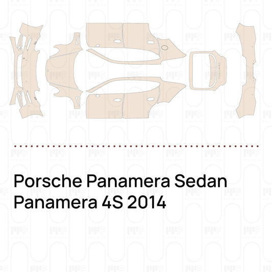 PPF prédécoupé Porsche Panamera Sedan Panamera 4S 2014