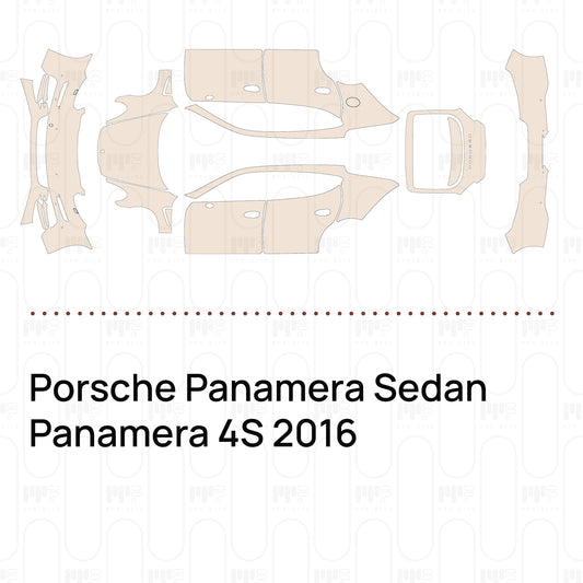 PPF prédécoupé Porsche Panamera Sedan Panamera 4S 2016