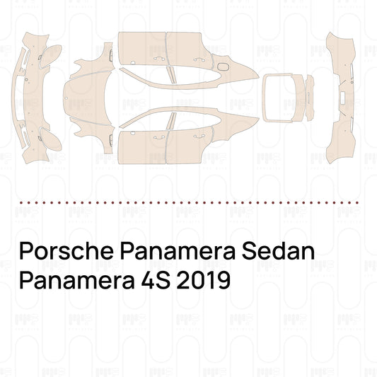 PPF prédécoupé Porsche Panamera Sedan Panamera 4S 2019