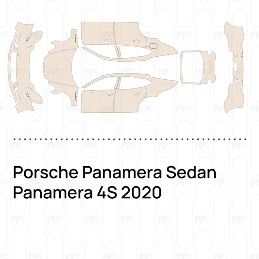PPF prédécoupé Porsche Panamera Sedan Panamera 4S 2020