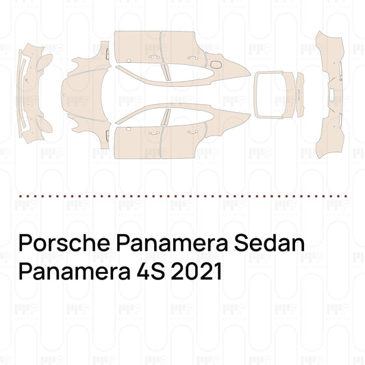 PPF prédécoupé Porsche Panamera Sedan Panamera 4S 2021