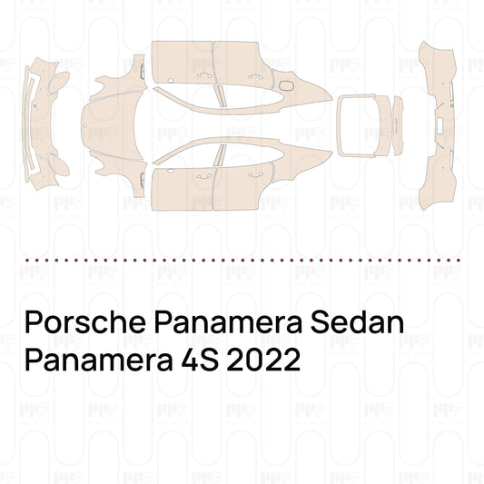 PPF prédécoupé Porsche Panamera Sedan Panamera 4S 2022