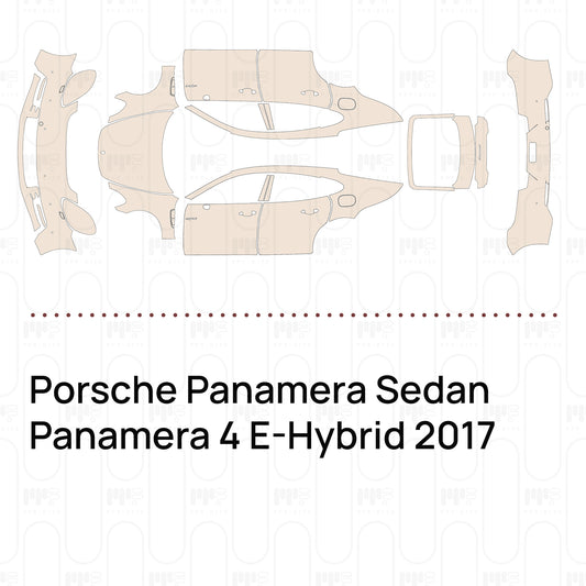 PPF prédécoupé Porsche Panamera Sedan Panamera 4 E-Hybrid 2017