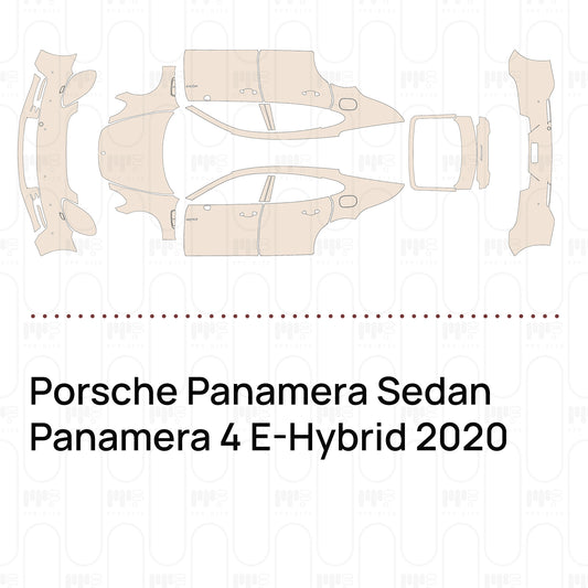 PPF prédécoupé Porsche Panamera Sedan Panamera 4 E-Hybrid 2020