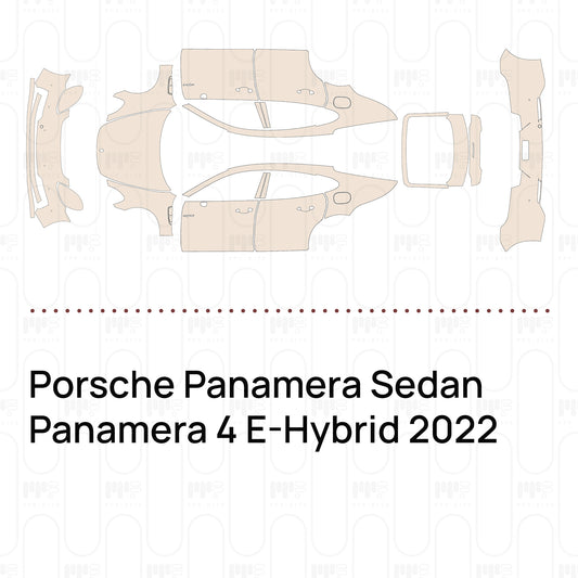 PPF prédécoupé Porsche Panamera Sedan Panamera 4 E-Hybrid 2022