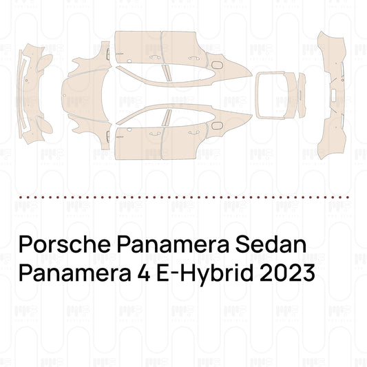 PPF prédécoupé Porsche Panamera Sedan Panamera 4 E-Hybrid 2023