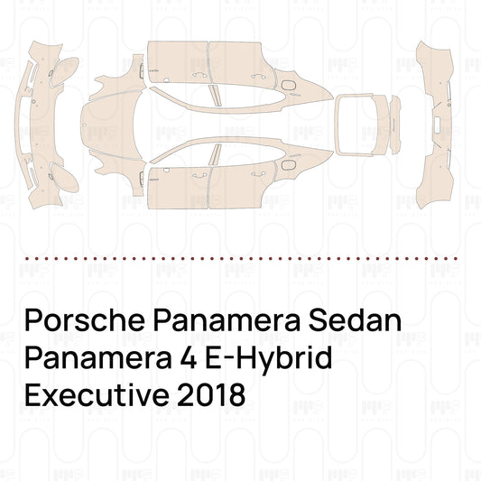 PPF prédécoupé Porsche Panamera Sedan Panamera 4 E-Hybrid Executive 2018