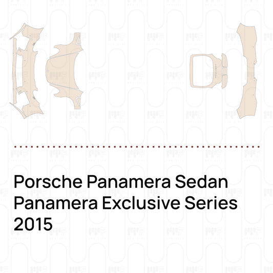 PPF prédécoupé Porsche Panamera Sedan Panamera Exclusive Series 2015