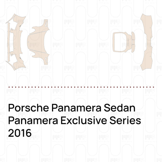 PPF prédécoupé Porsche Panamera Sedan Panamera Exclusive Series 2016