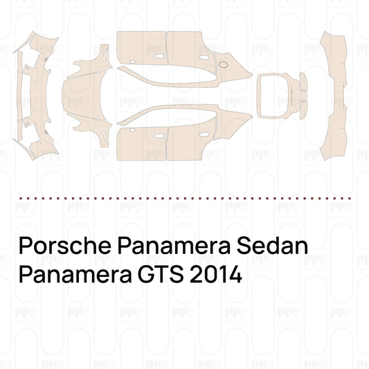 PPF prédécoupé Porsche Panamera Sedan Panamera GTS 2014