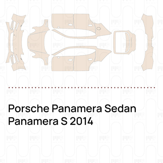 PPF prédécoupé Porsche Panamera Sedan Panamera S 2014