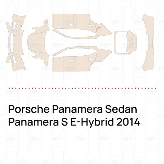 PPF prédécoupé Porsche Panamera Sedan Panamera S E-Hybrid 2014