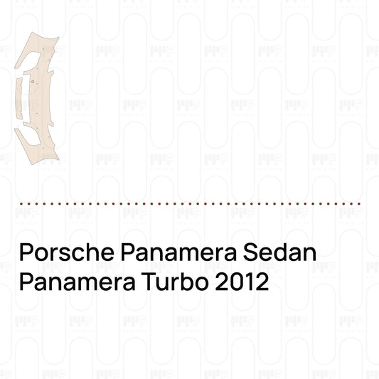 PPF prédécoupé Porsche Panamera Sedan Panamera Turbo 2012
