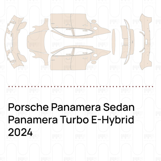 PPF prédécoupé Porsche Panamera Sedan Panamera Turbo E-Hybrid 2024