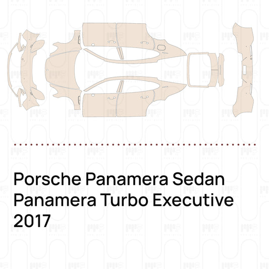 PPF prédécoupé Porsche Panamera Sedan Panamera Turbo Executive 2017