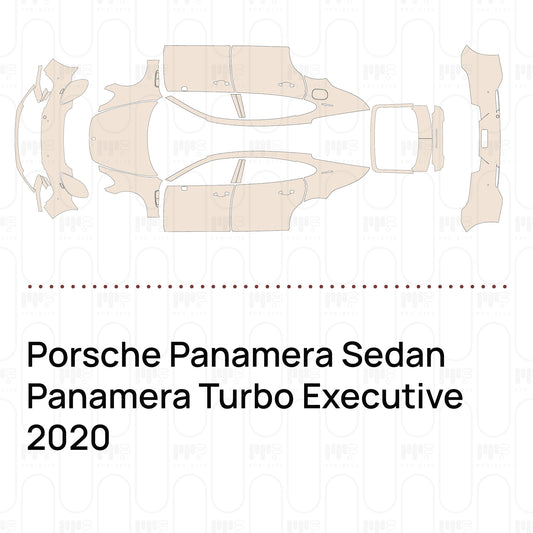 PPF prédécoupé Porsche Panamera Sedan Panamera Turbo Executive 2020