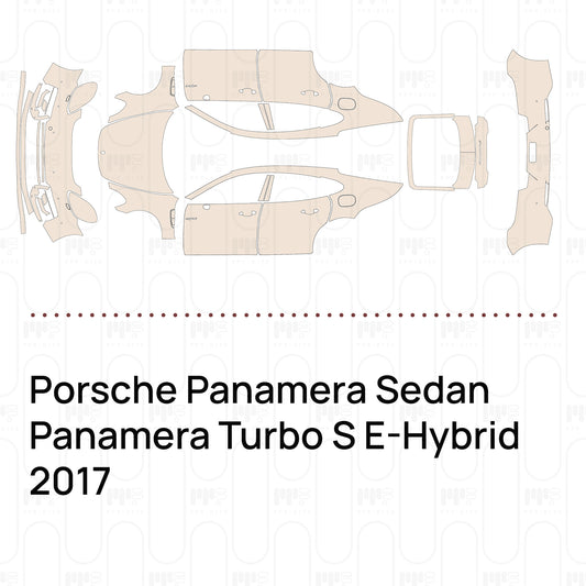 PPF prédécoupé Porsche Panamera Sedan Panamera Turbo S E-Hybrid 2017