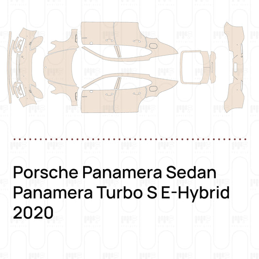 PPF prédécoupé Porsche Panamera Sedan Panamera Turbo S E-Hybrid 2020