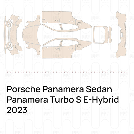 PPF prédécoupé Porsche Panamera Sedan Panamera Turbo S E-Hybrid 2023