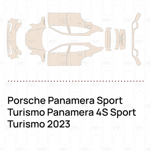 PPF prédécoupé Porsche Panamera Sport Turismo Panamera 4S Sport Turismo 2023