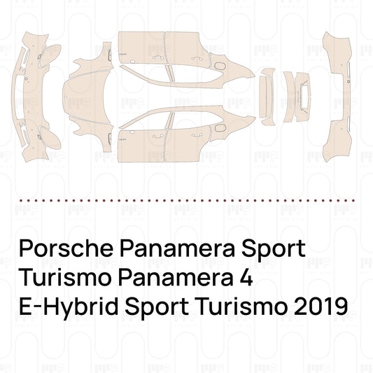 PPF prédécoupé Porsche Panamera Sport Turismo Panamera 4 E-Hybrid Sport Turismo 2019