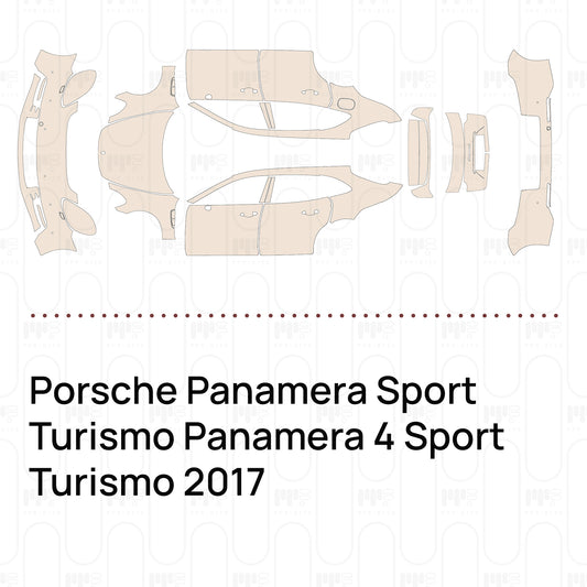 PPF prédécoupé Porsche Panamera Sport Turismo Panamera 4 Sport Turismo 2017