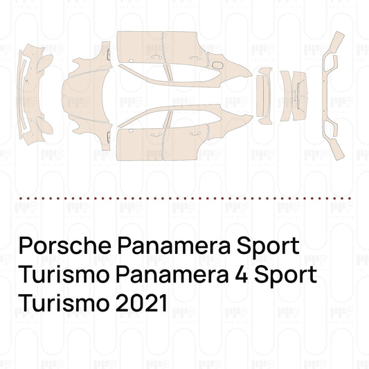 PPF prédécoupé Porsche Panamera Sport Turismo Panamera 4 Sport Turismo 2021