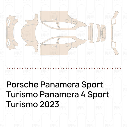 PPF prédécoupé Porsche Panamera Sport Turismo Panamera 4 Sport Turismo 2023