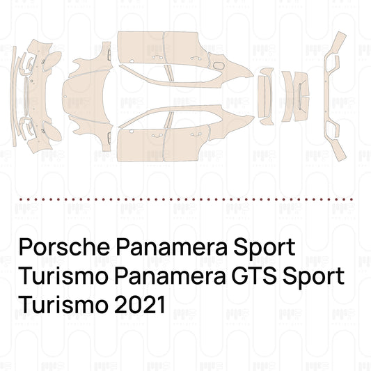 PPF prédécoupé Porsche Panamera Sport Turismo Panamera GTS Sport Turismo 2021